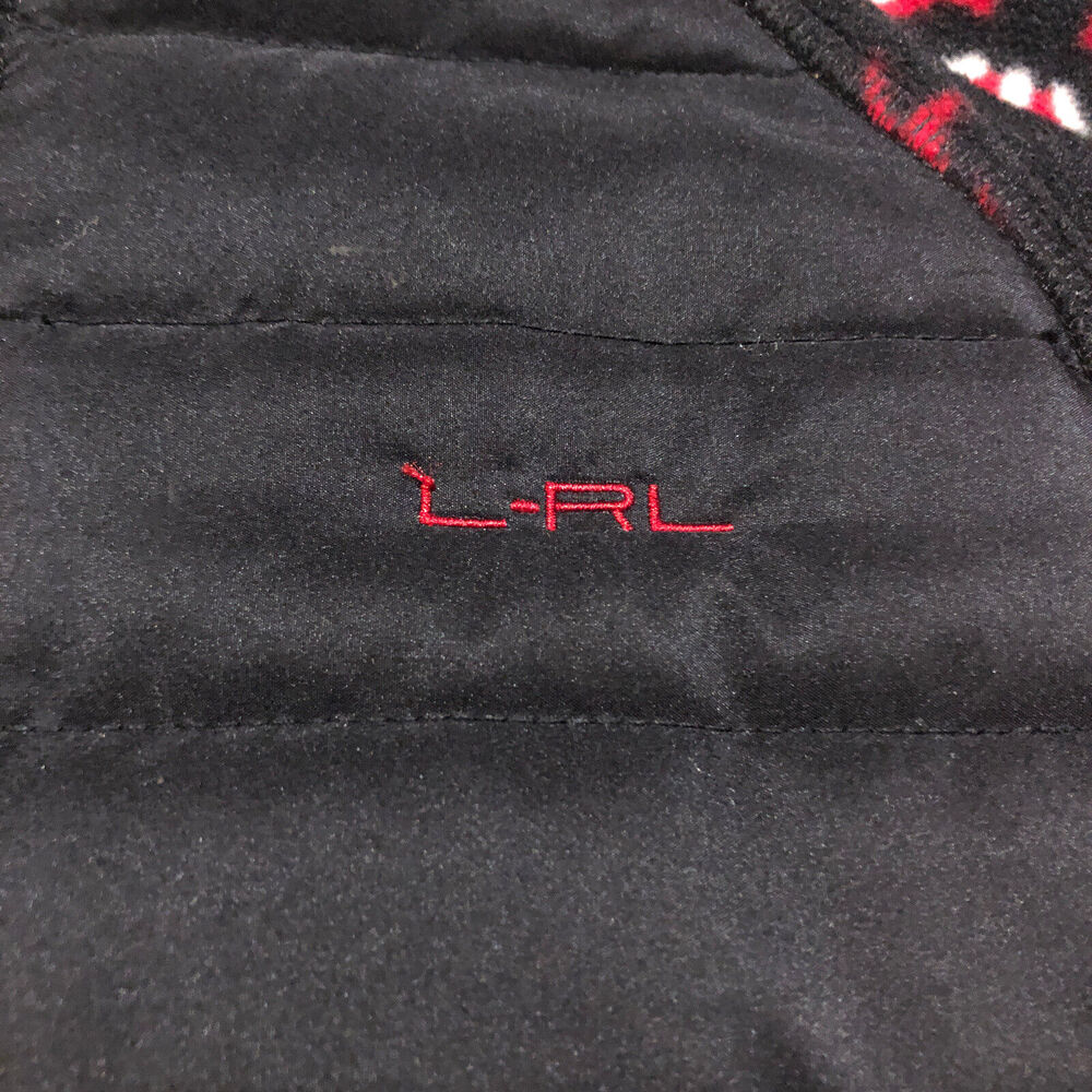 LRL Ralph Lauren Jacket Womens M Long Sleeve Full Zip Casual Fleece Aztec Z22 - Picture 4 of 10